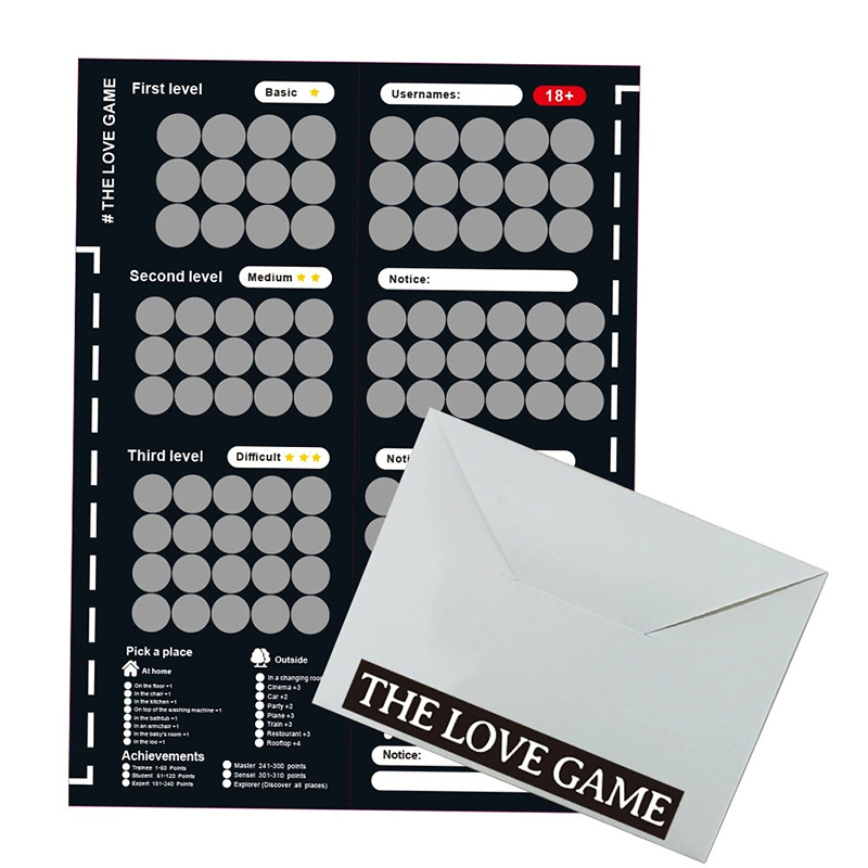 Board Game Unmatched - Игра на 100 сексуальных позиций для