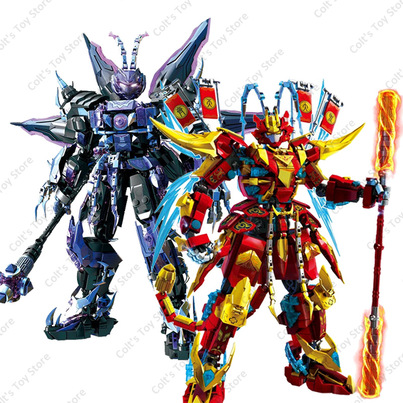 Board Game Unmatched - НОВЫЕ строительные блоки Sun Wukong Mecha,
