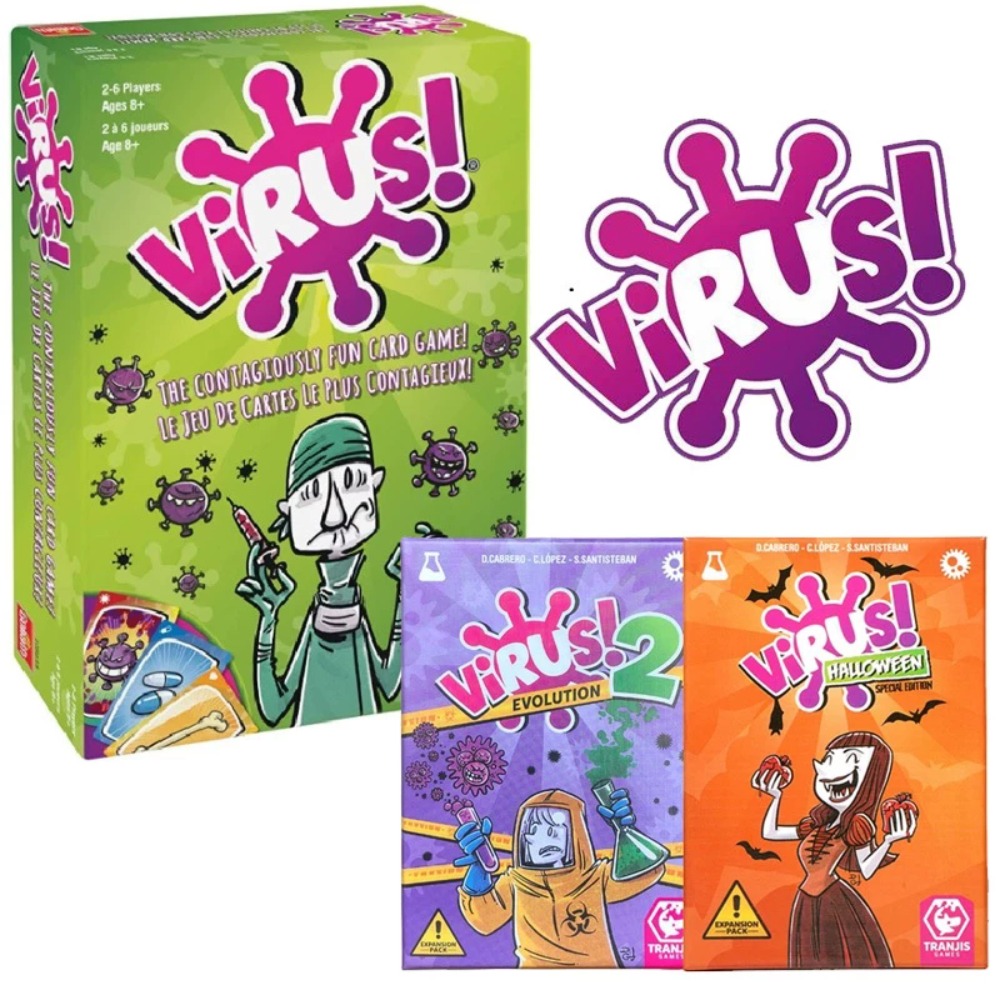 Board Game Viral - Интересная карточная игра «Вирус» и «Вирус