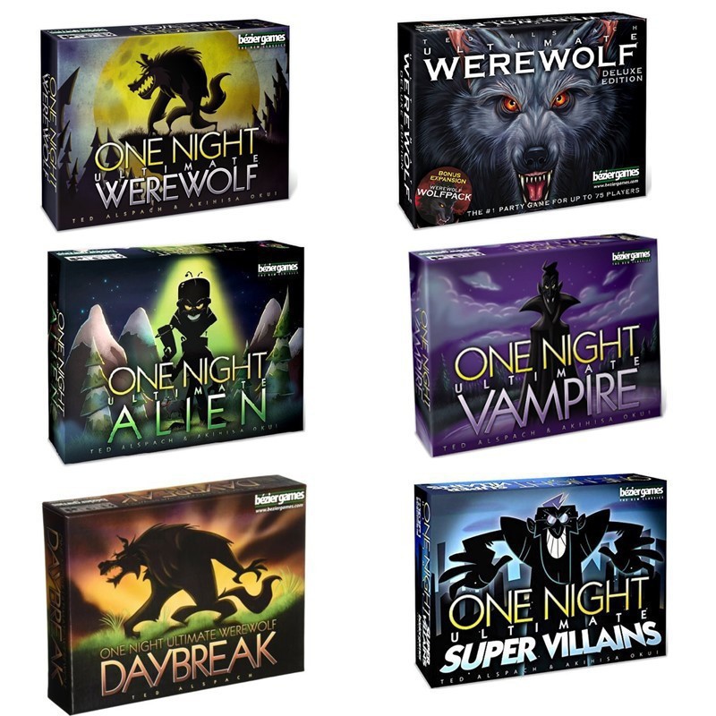 Board Game Werewolf - Игра для вечеринок One Night Ultimate