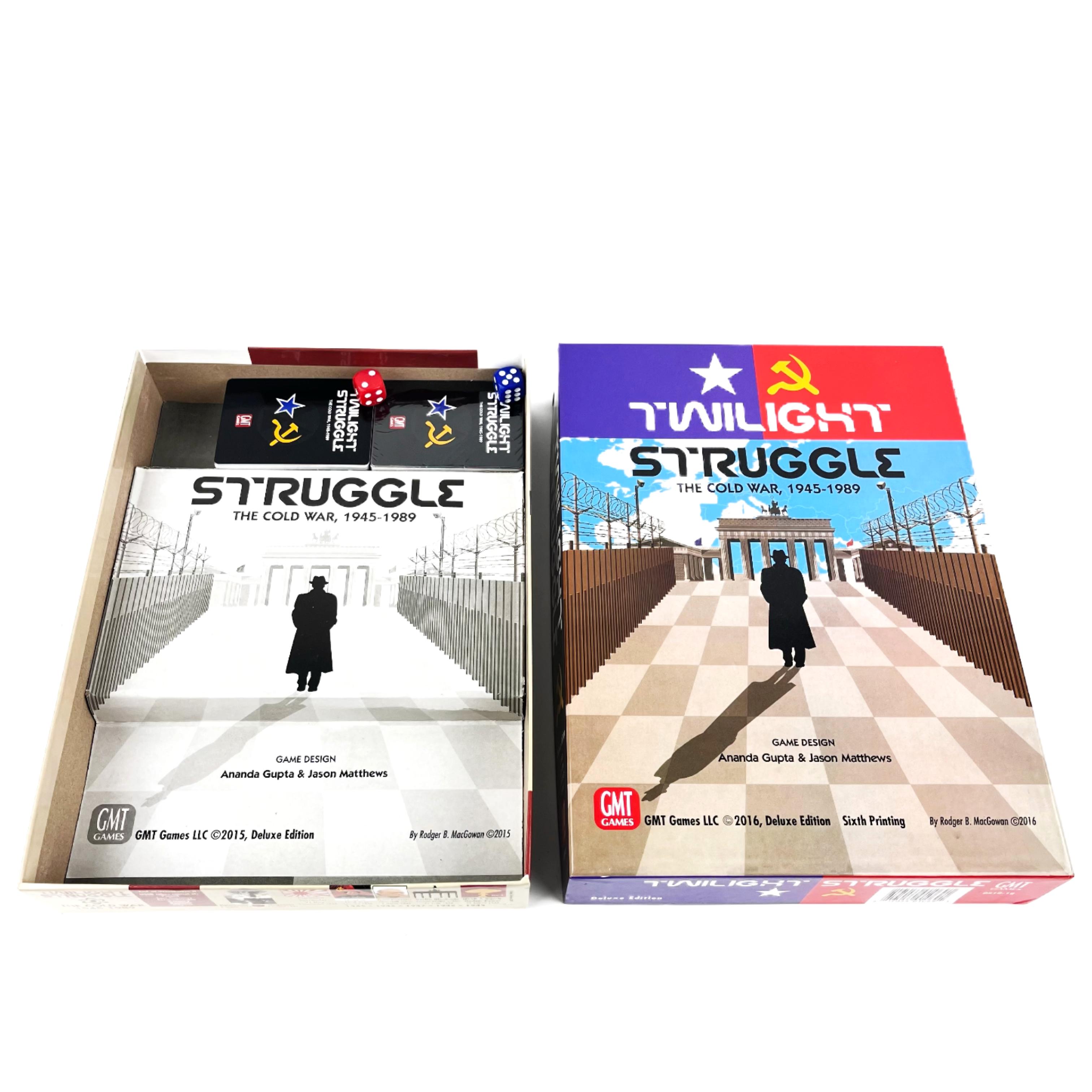Board Game For 2 People - Настольная игра – Twilight Struggle, стратегическая