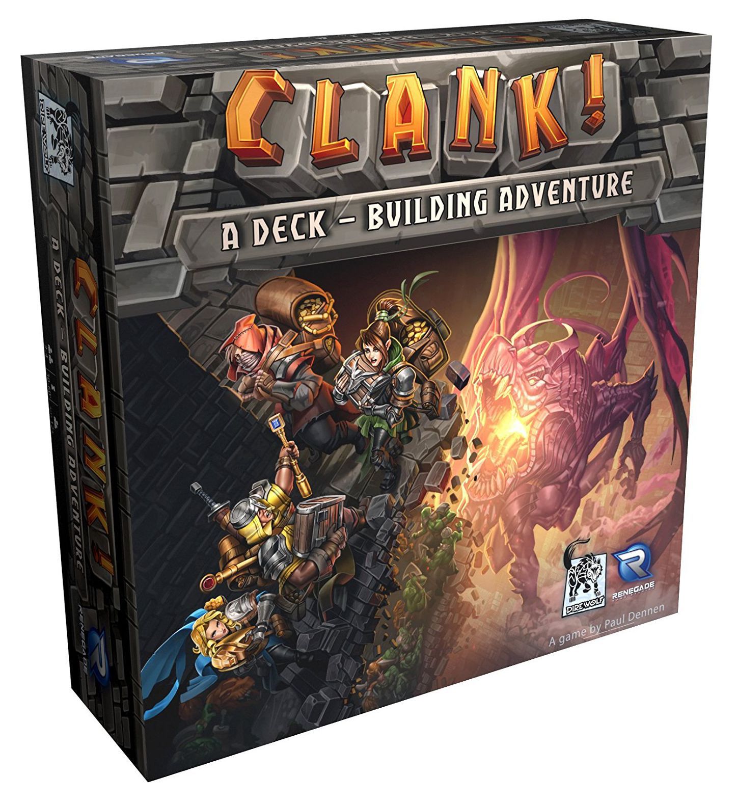 Board Game Heat - Renegade Game Studios Clank! Игра для