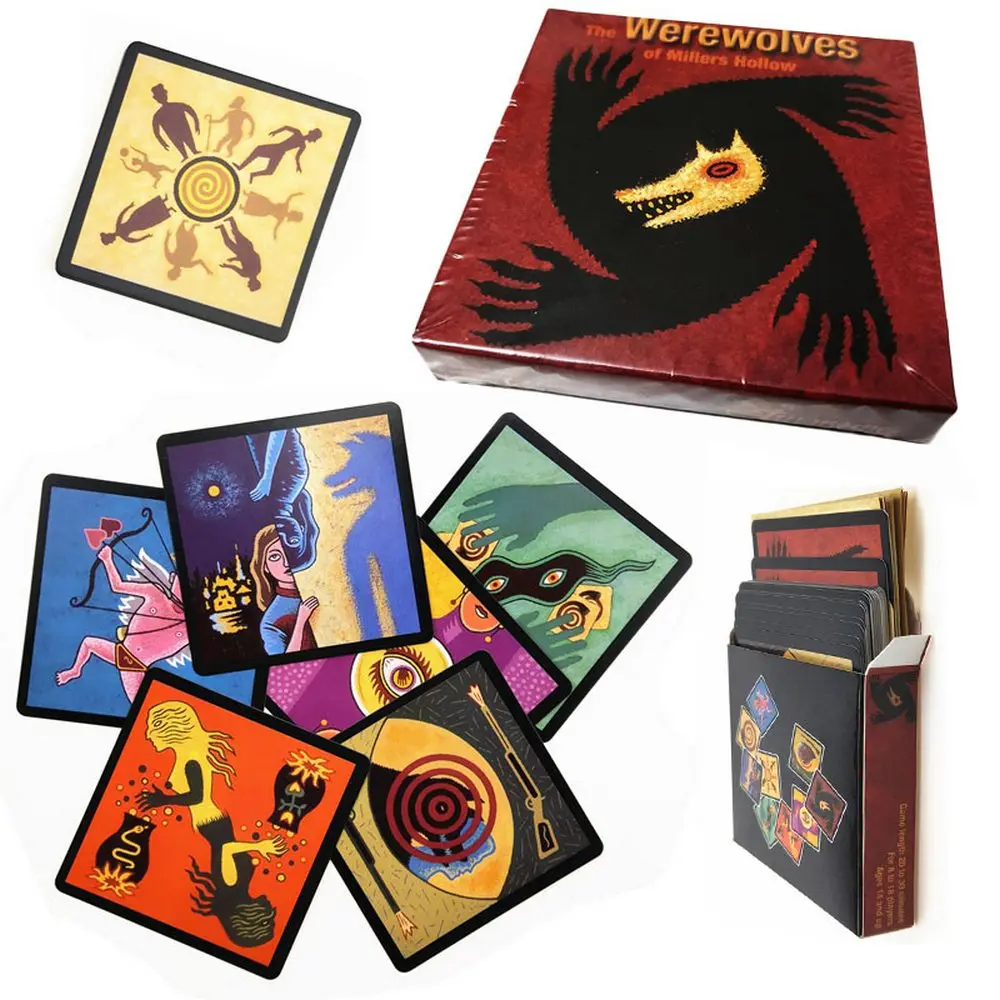 Board Game Werewolf - Настольная карточная игра «Убийство оборотней»: Волчья
