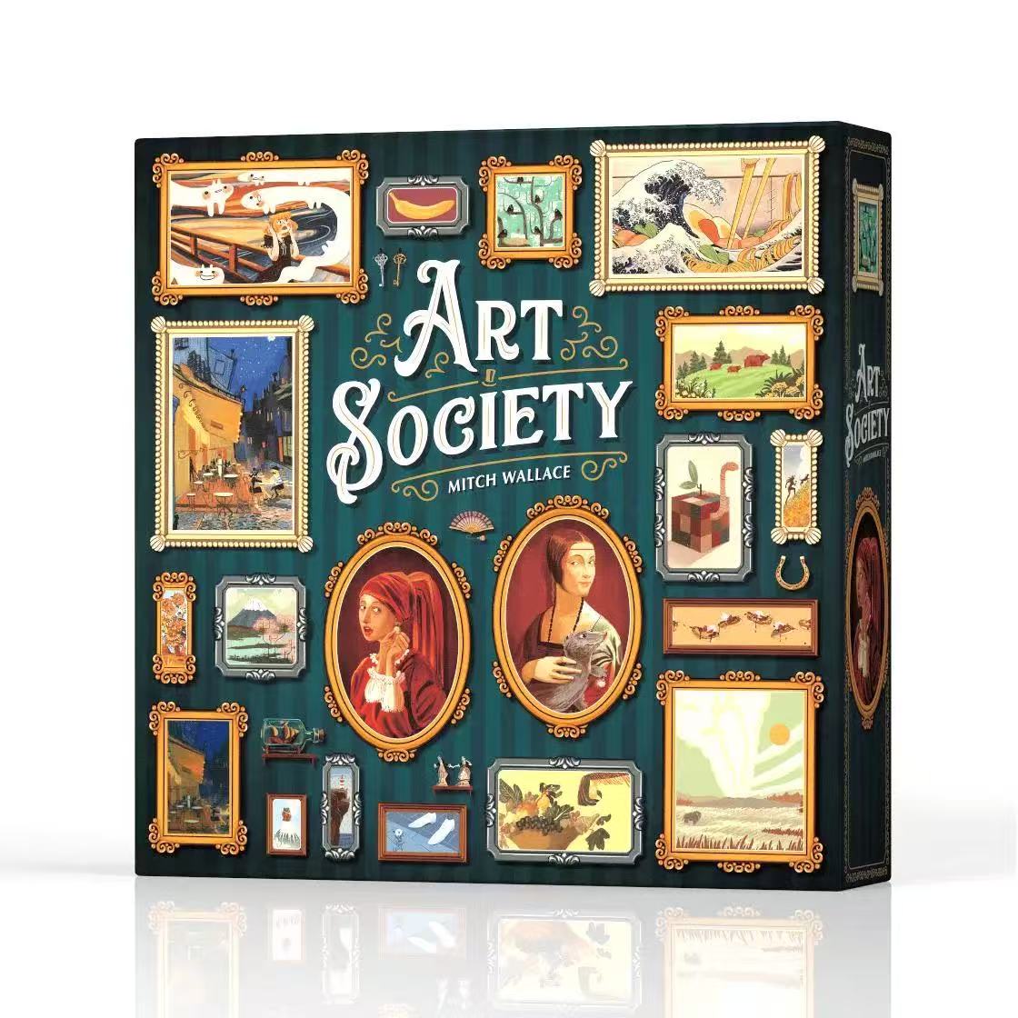 Board Game For 2 People - Настольная игра «Общество искусств» | 2-4