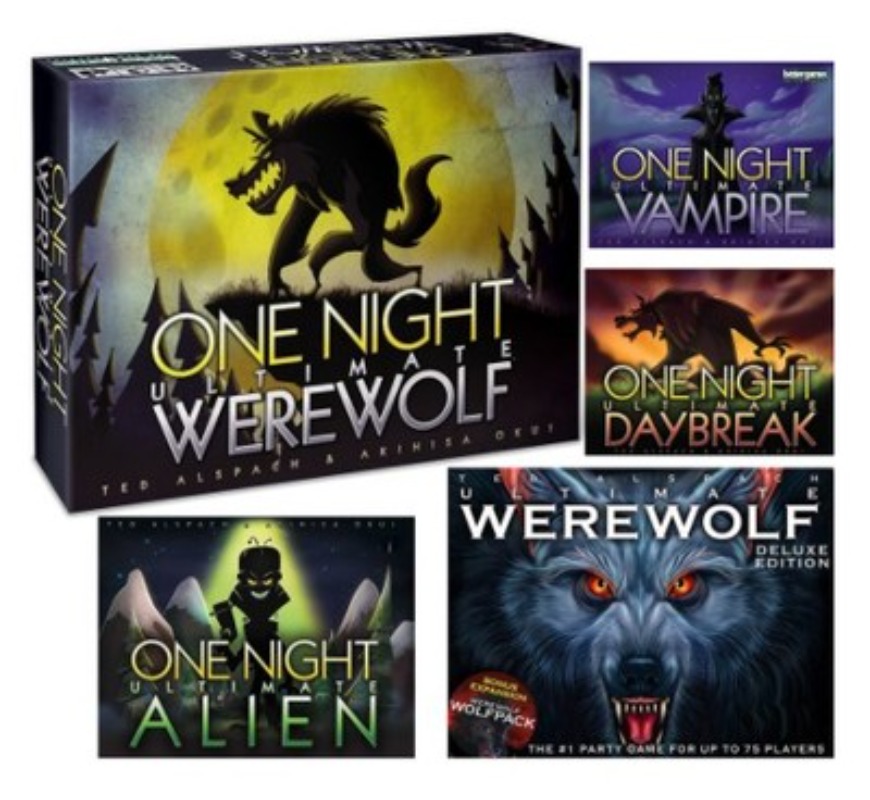 Board Game Werewolf - Английская версия One Night Ultimate Werewolf