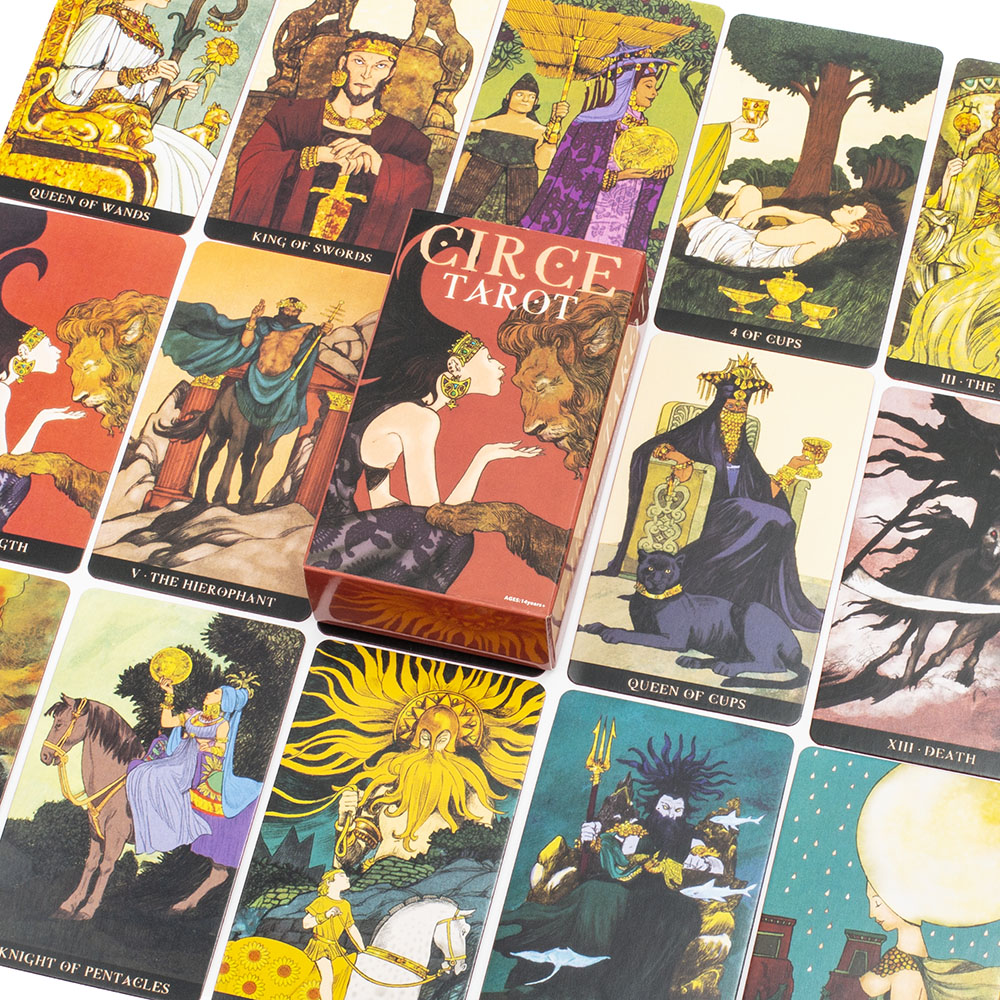 78 карт с инструкциями, Circe, – обзор и цена Board Game Instruction