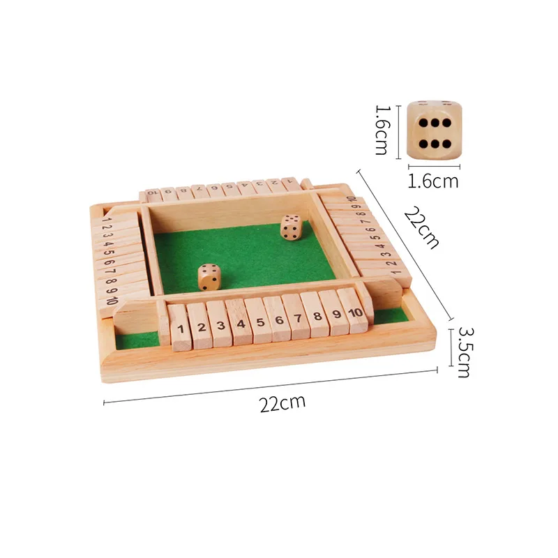Деревянные математические клап – обзор и цена Board Game Instruction