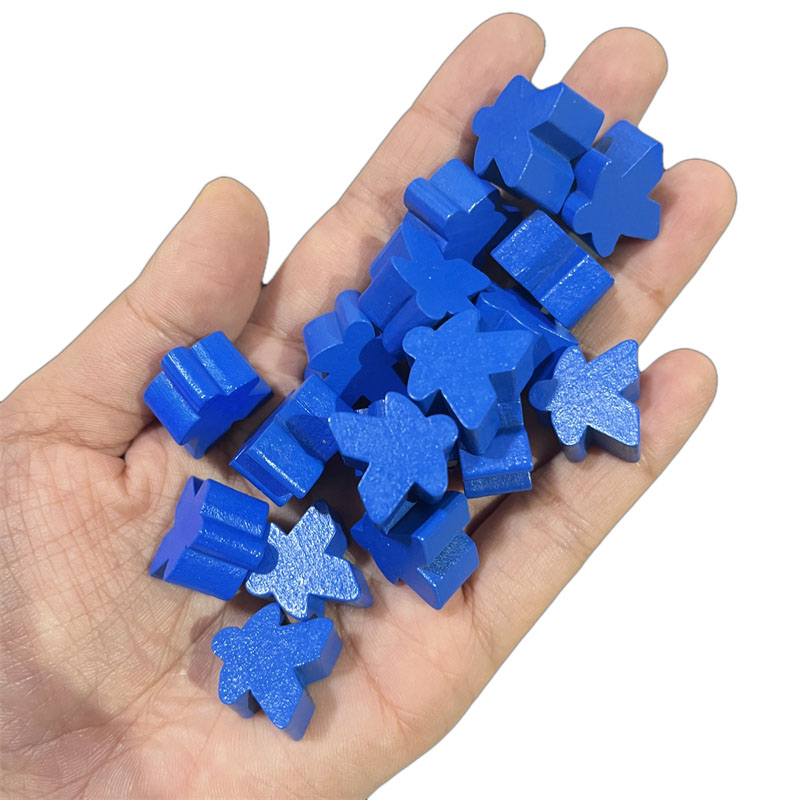 100 деревянных Meeples, 14 цве – обзор и цена Board Game Sequence