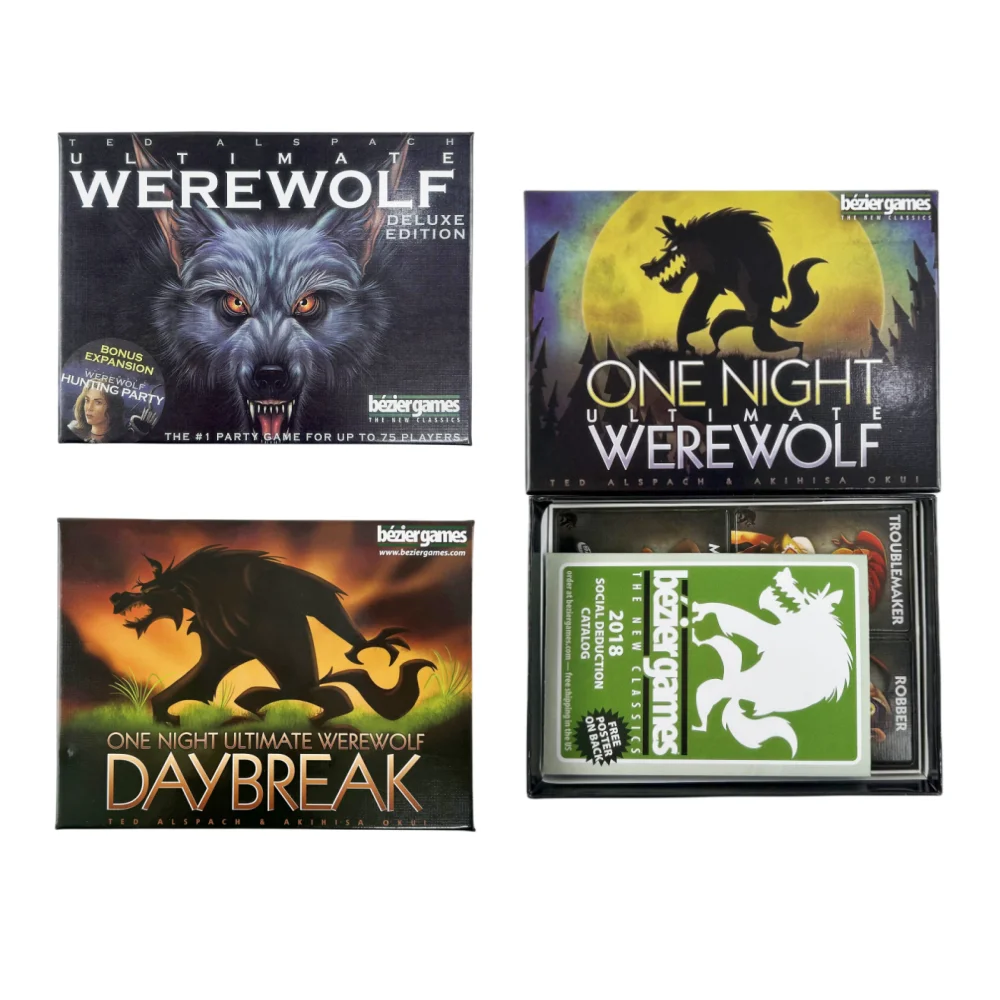 Настольная игра «Одна ночь: Ул – обзор и цена Board Game Werewolf