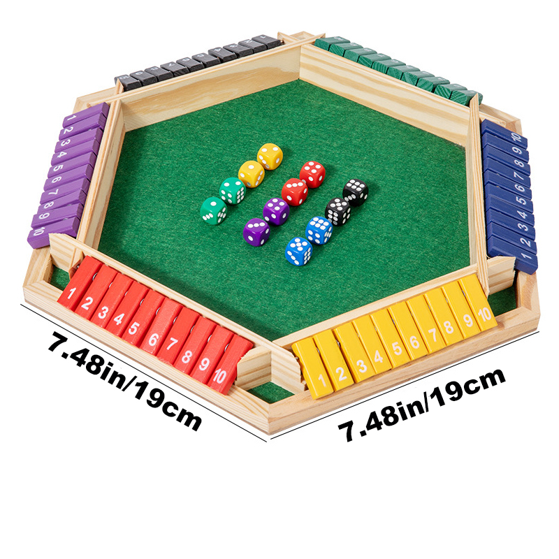 Настольная игра Shut The Box D – обзор и цена Board Game For 3 Players