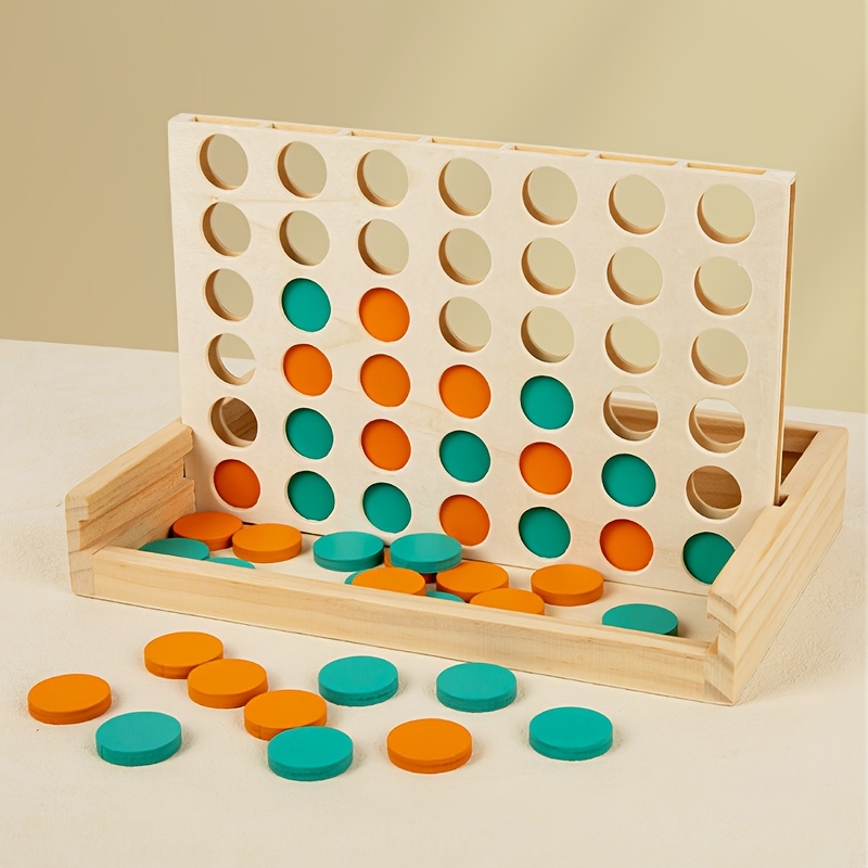 Деревянная настольная игра 4 в – обзор и цена Board Game For 2 People