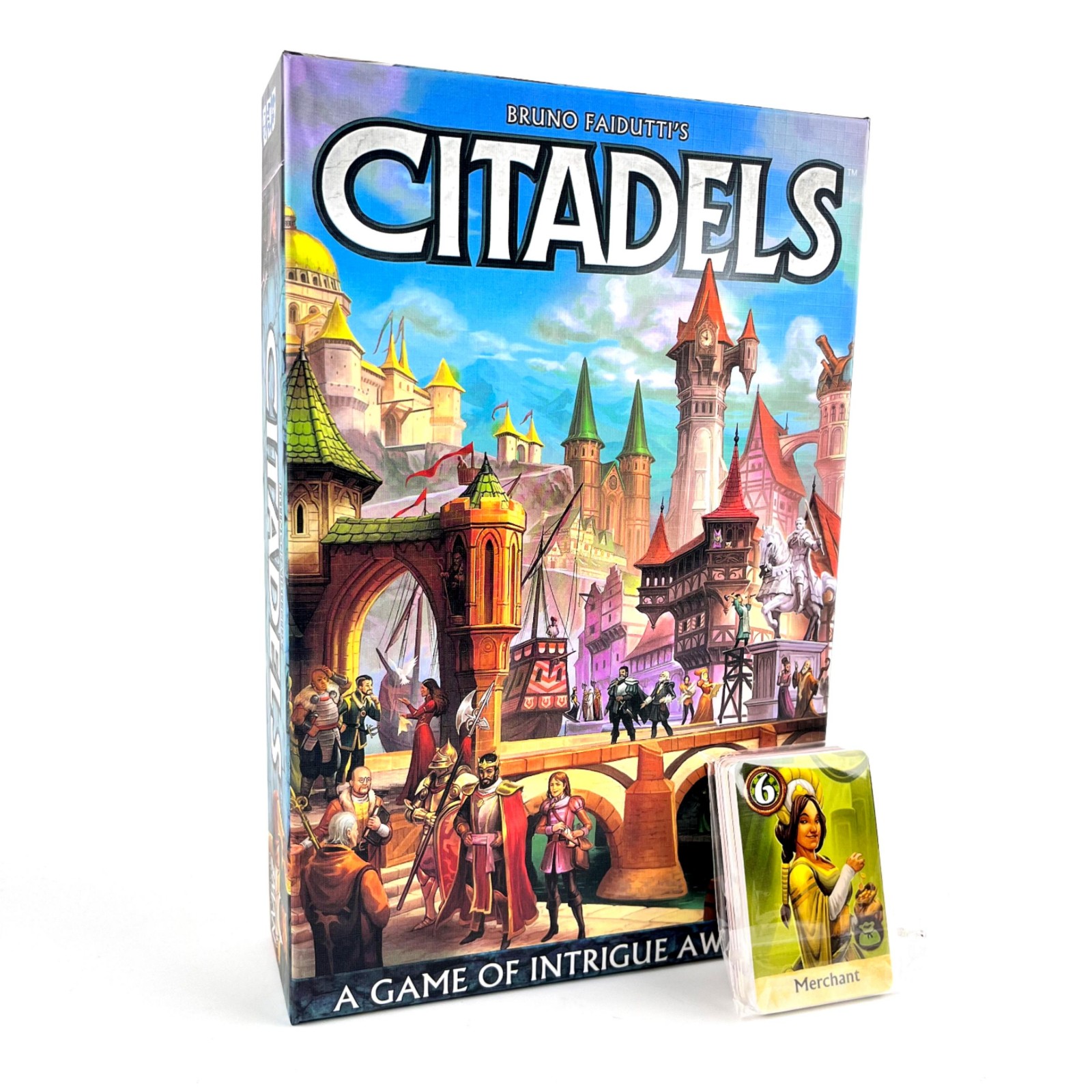 Настольная игра Citadels Delux – обзор и цена Board Game For 2 People