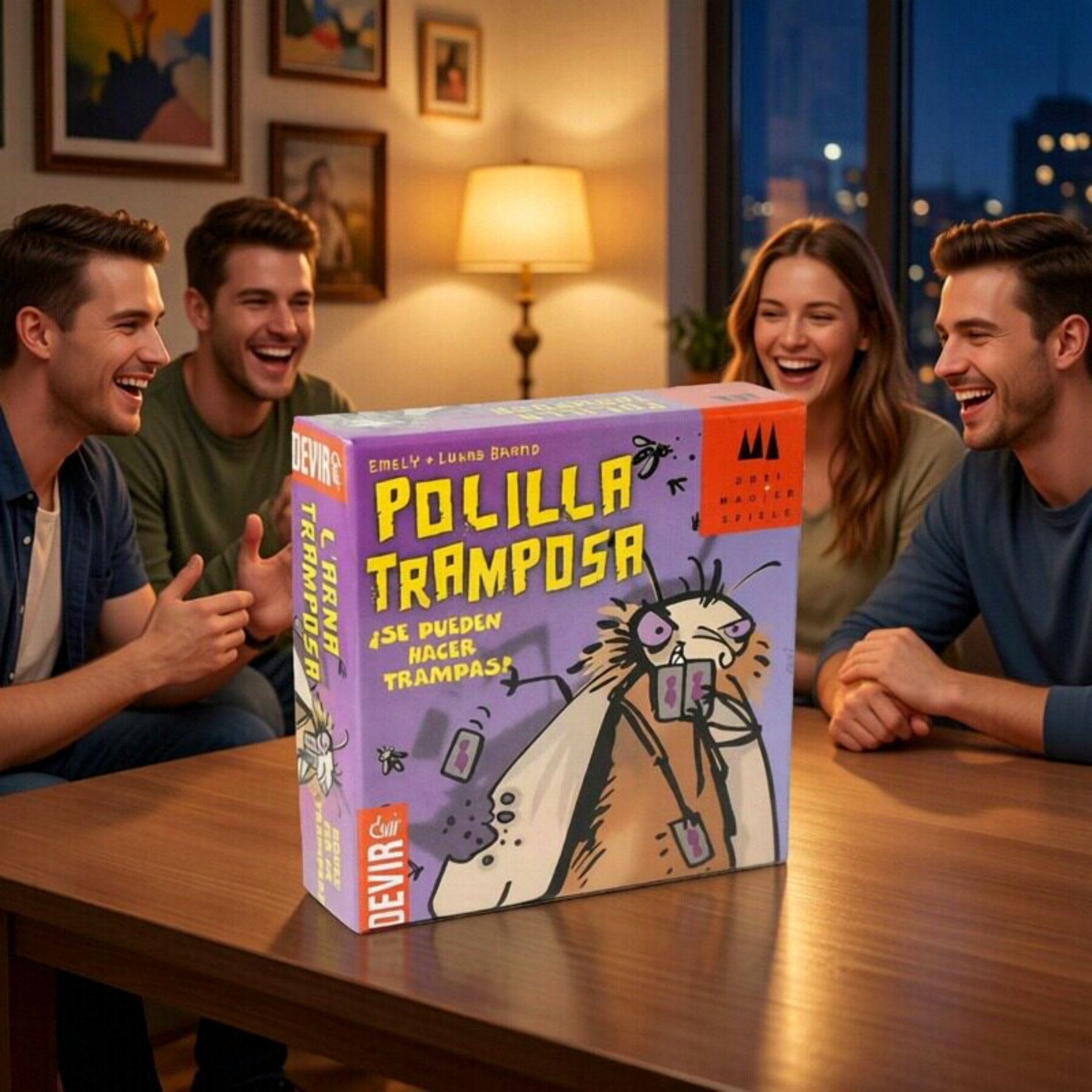 Испанская карточная игра Polil – обзор и цена Board Game Viral